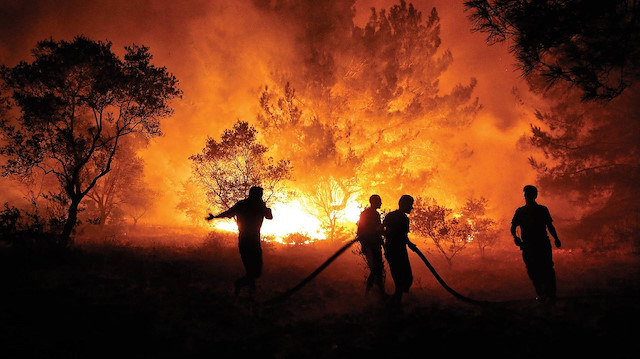 Bakan Tunç duyurdu: Çıkan yangınlarla ilgili 17 kişi tutuklandı