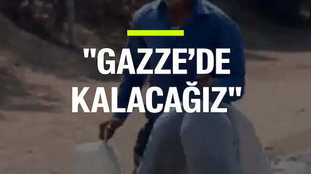 "Tüm Gazze yok olup bir kız, bir erkek çocuğu kalsa, büyüyüp yeniden inşa edecekler Gazze'yi"