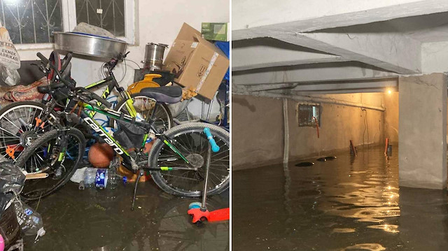 Ankara’da sağanak yağış etkili oldu: Yollar göle döndü, evleri su bastı...