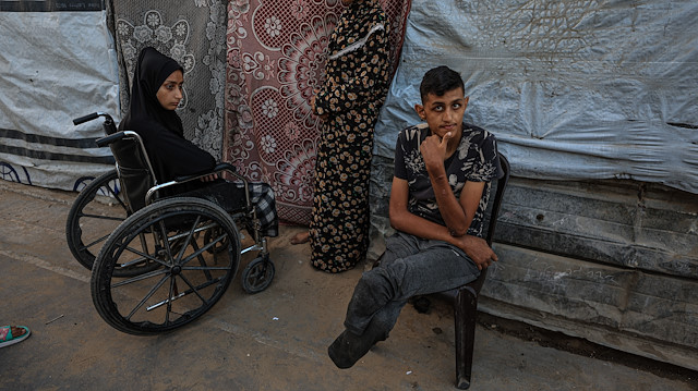 Gazze'de tekerlekli sandalye ve protez ulaşılmaz bir hayal