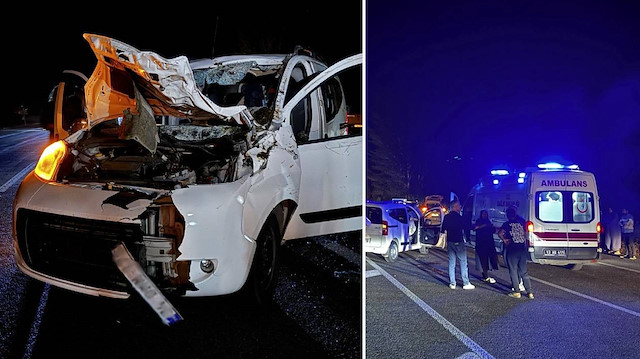 Bingöl'de faciaya dönüşen kaza: Araç ile atın çarpışması bir can aldı