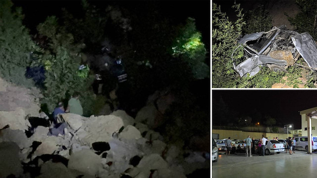 Adana’da korkunç kaza: Otomobil uçuruma yuvarlandı: 5 kişi hayatını kaybetti