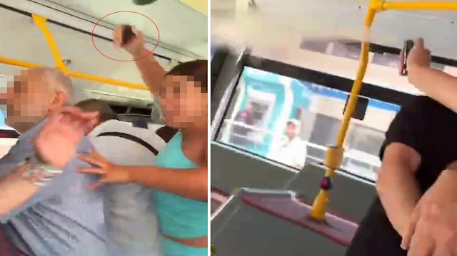İETT otobüsünde arbede: Yolcu şoföre biber gazı sıktı