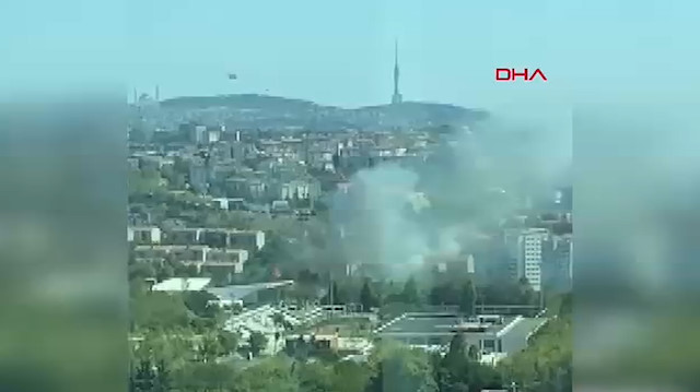 Sarıyer'de bulunan İTÜ Ayazağa Kampüsü'nde yangın çıktı