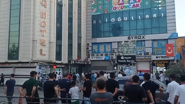 Otele kurşun yağdırdılar: 8 kişi gözaltına alındı