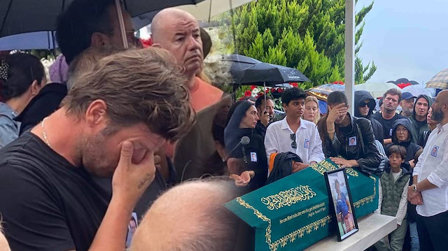 İş insanı Halit Yukay son yolculuğuna uğurlandı: Kıvanç Tatlıtuğ gözyaşlarına hakim olamadı