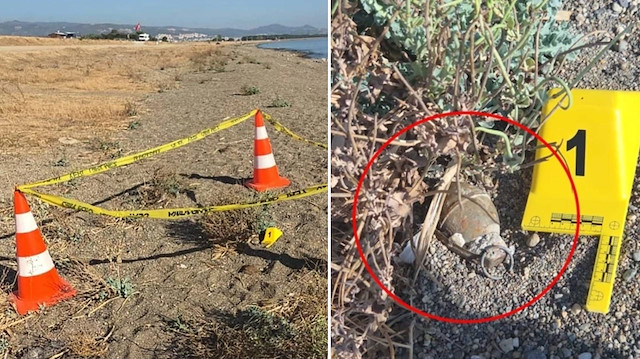 Bursa'da patlamamış el bombası paniği: Vatandaşlar fark etti