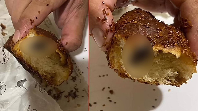 Midesine güvenmeyen okumasın: Poğaçanın içinde zeytin sandığı şey meğer... Tepkiler çığ gibi