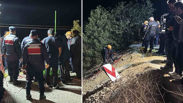 Sivas'ta korkunç kaza: Otomobil uçuruma yuvarlandı... 4 kişi 6 saat sonra bulundu