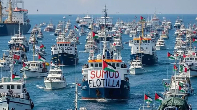 SON DAKİKA | Küresel Sumud Filosu'na saldırı alarmı: 3 mil ötede 20 gemi tespit edildi
