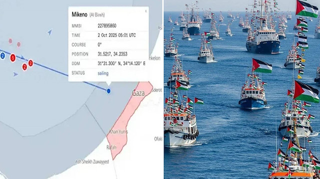 Mikeno gemisi Gazze kara sularına ulaştı: İsrail güçleri gemiyi ele geçirdi