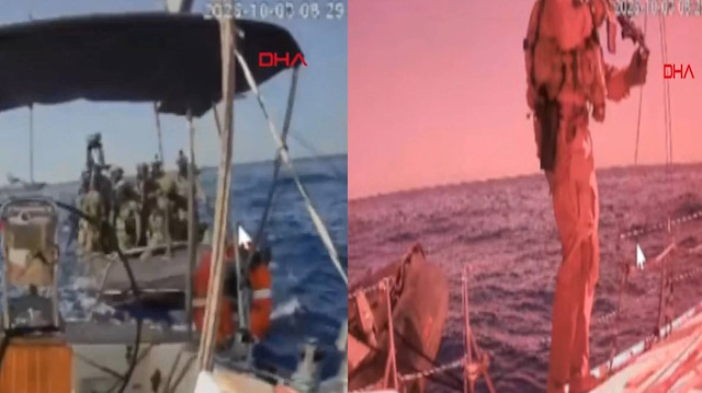 SON DAKİKA : İsrail'den Sumud Filosu'na baskın: Son gemiyle de iletişim kesildi