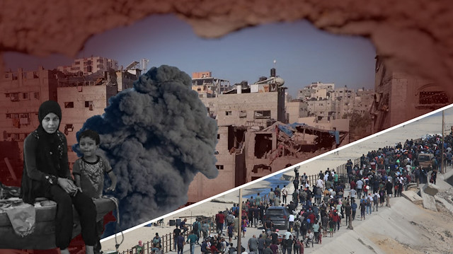 Enkaza yolculuk... Ateşkes sonrası Gazze'ye dönüş başladı