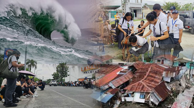 "Çıkabildiğiniz kadar yükseğe çıkın!" Filipinler'de 7.4 büyüklüğünde deprem: Ülke çapında tsunami alarmı