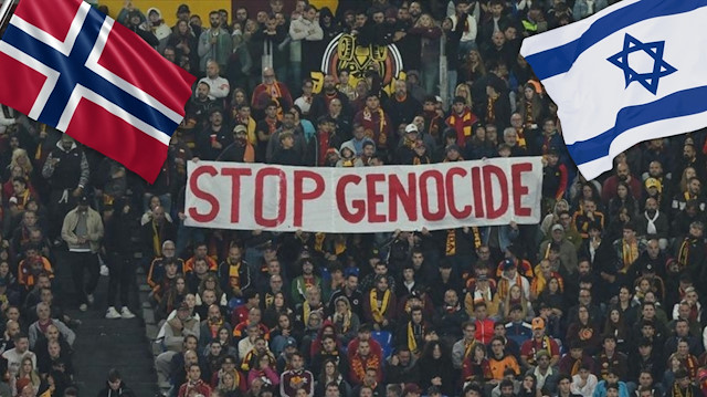 Norveç-İsrail maçı öncesinde binlerce kişiden UEFA'ya protesto: İsrail men edilsin!