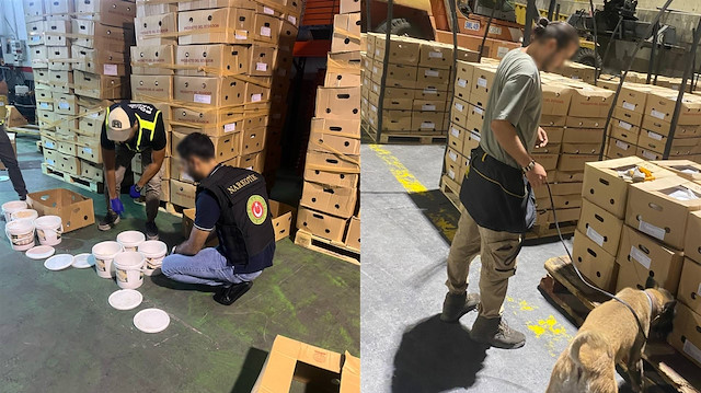 Akılalmaz yöntemi ekipler fark etti: İspanya ve Türkiye'den dev uyuşturucu operasyonu