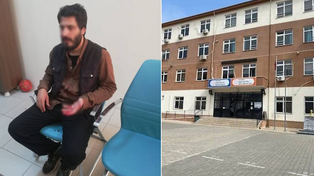 Bursa'da okulda dehşet:  Öğrenciye gasp müdüre darp