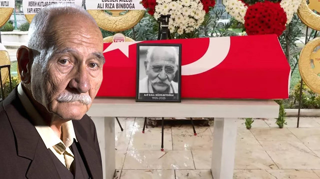 Yabancı Damat'ın Memik Dede'si Arif Erkin Güzelbeyoğlu son yolculuğuna uğurlandı