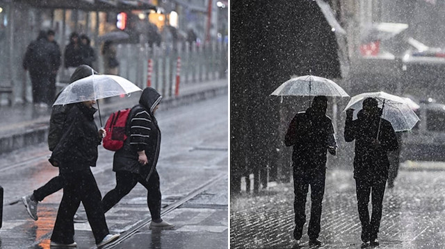 Meteoroloji’den 9 ile 'sarı' uyarı! Kuvvetli yağış geliyor