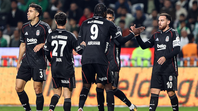 Beşiktaş hata yapmadı: TÜMOSAN Konyaspor'u 2-0 mağlup etti