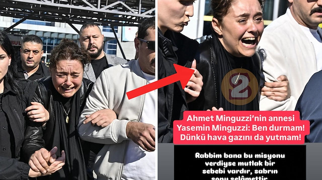 Davanın ardından sinir krizi geçiren anne Yasemin Minguzzi paylaşım yaptı