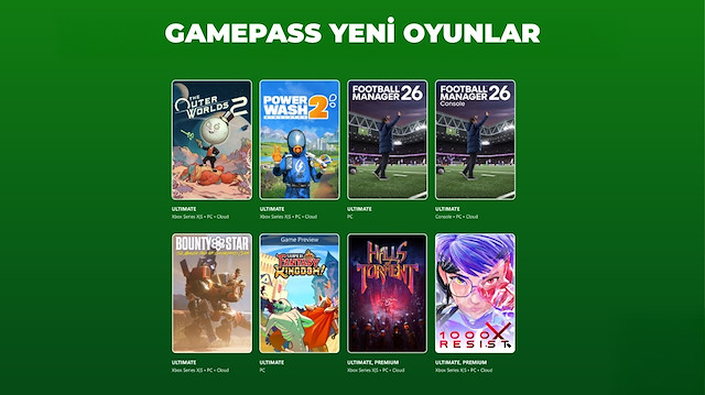 Game Pass’e FM26 dahil 7 yeni oyun geliyor: Tarihler açıklandı