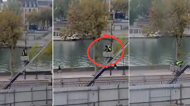 Paris'in göbeğinde 7 dakikada 88 milyon euroluk soygun: Hırsızların kaçma anı ortaya çıktı