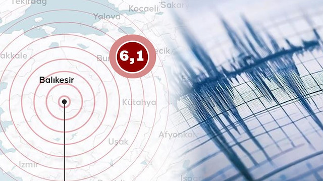 CANLI | AFAD duyurdu: Balıkesir'de 6,1 büyüklüğünde deprem! Üç bina bir dükkan yıkıldı