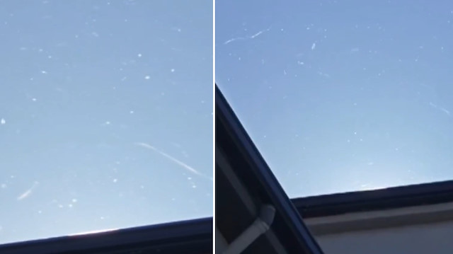 Yağan bu kez yağmur değildi: Tekirdağ'da sıra dışı olay vatandaşı şaşkına çevirdi