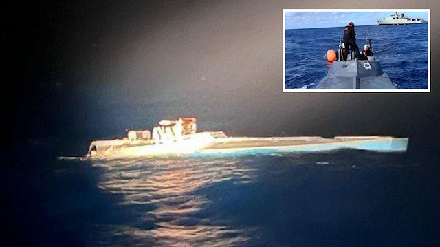 Okyanusun dibinde suç trafiği: Atlantik’te 1.7 ton kokain taşıyan denizaltı ele geçirildi
