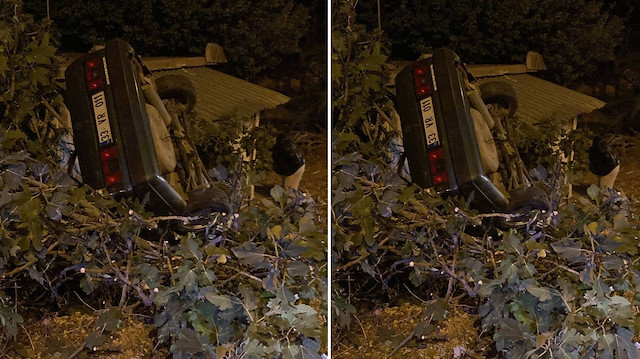 Silifke’de korkunç kaza! Otomobil evin duvarına girdi, sürücü can verdi