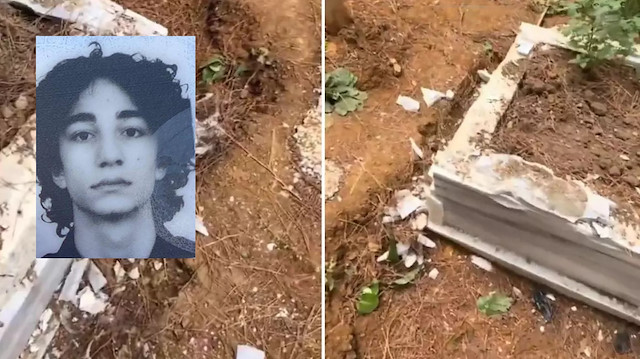 İstanbul’da iki kadını öldürüp intihar eden Semih Çelik’in mezarı tahrip edildi