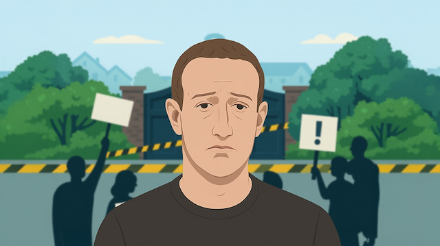 Mark Zuckerberg ruhsatsız okul krizi: Komşuları şikayet etti