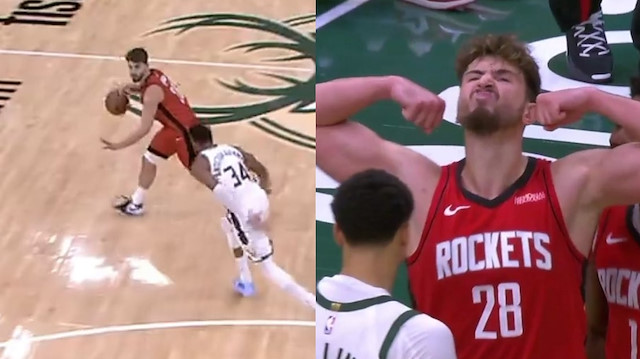 NBA'de Yunanistan-Türkiye rövanşı: Alperen Şengün, Giannis Antetokounmpo'yu mağlup etti