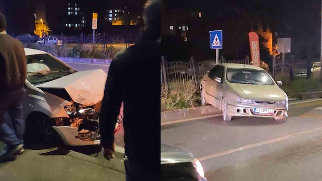 Trabzon, Araklı’da zincirleme trafik kazası: Üç yaralı