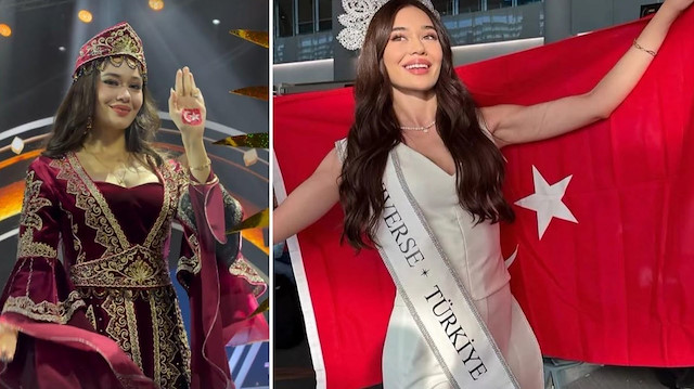 Miss Universe adayı Ceren Arslan'dan dikkat çeken paylaşım: 'Türk bayrağına izin verilmedi'