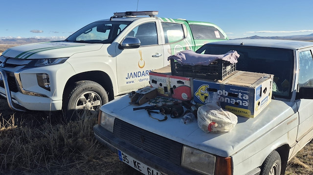 Kars’ta şahin avlayan kaçak avcılara 1,1 milyon lira ceza