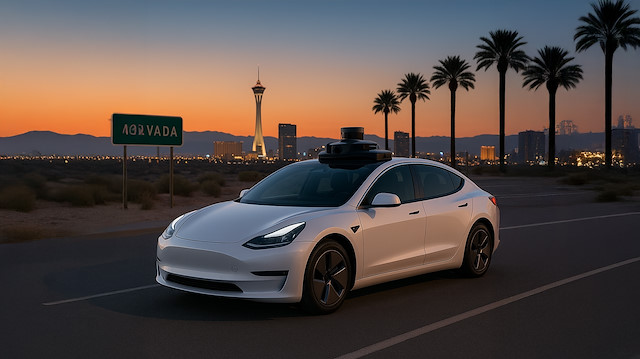Tesla robotaksi Nevada'ya açılıyor: Otonom takside genişleme planı