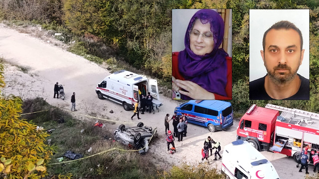 Sakarya’da uçurum faciası: Anne oğul hayatını kaybetti