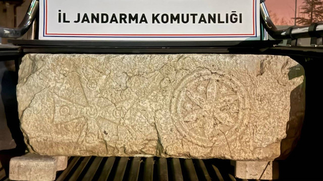 Kayseri’de 6. yüzyıla ait tarihi eser ele geçirildi