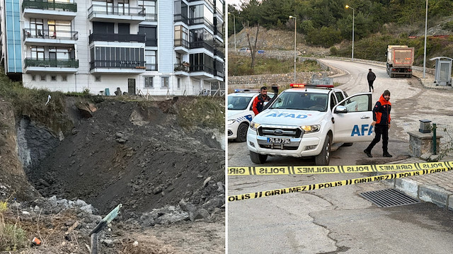 Bartın’ın Amasra ilçesinde toprak kayması paniği: 70 kişi tahliye edildi