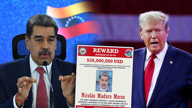 ABD, Maduro'yu terörist ilan edip başına 50 milyon dolar ödül koydu