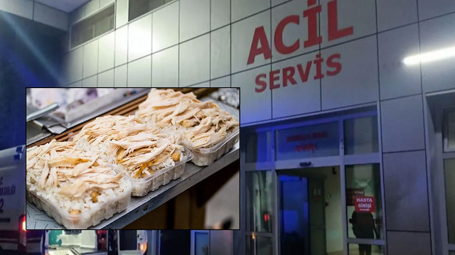 Hayır etkinliğinde dağıtılan tavuk pilav 8 kişiyi hastanelik etti