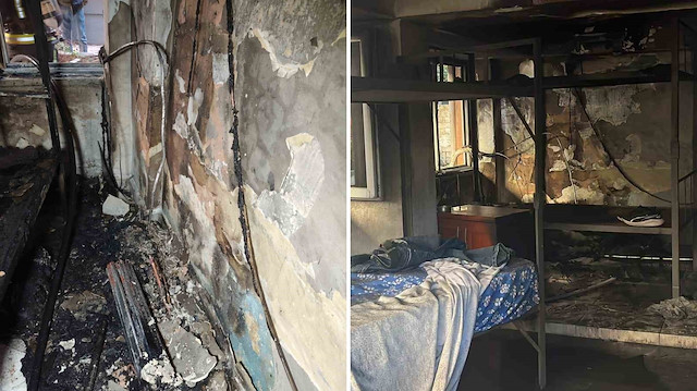 Alanya’da apartman dairesinde sabah çıkan yangın paniğe yol açtı