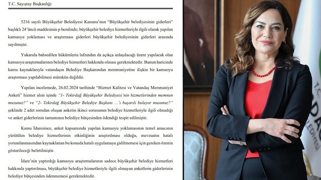 Sayıştay’ın radarına takılan anket: Tekirdağ'da kamuoyu anketi siyasi ölçüme kaydı