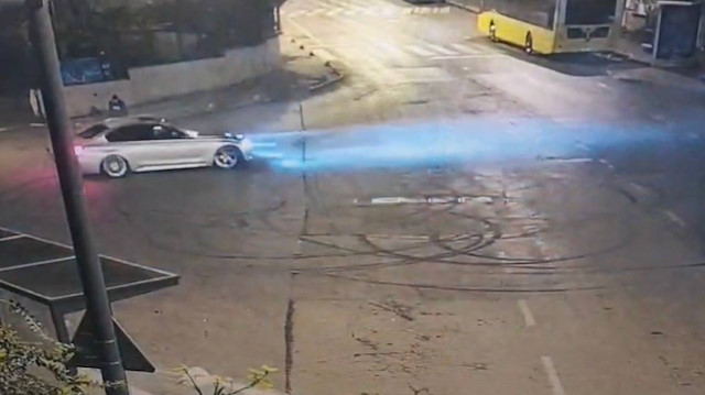 Üsküdar’da kadın sürücüye drift cezası: 47 bin TL para cezası ve ehliyete el koyuldu