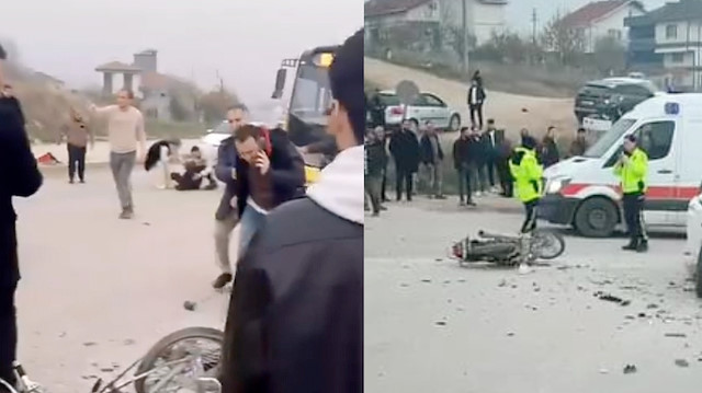 Bursa’da okul yolunda feci kaza: Bir ölü bir yaralı