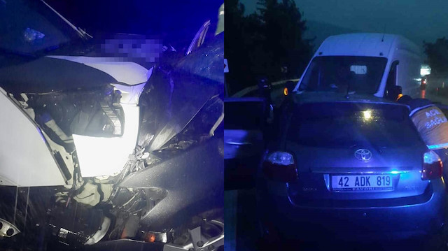 Antalya’da virajı alamadı, karşı şeridi savaş alanına çevirdi: İkisi çocuk 5 yaralı