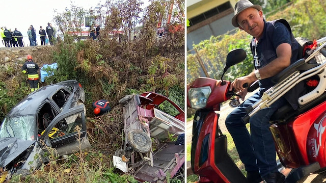 Fatsa'da feci kaza: Akülü araç ile otomobil çarpıştı, evli çift hayatını kaybetti!