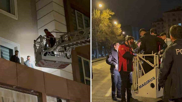 Darpçıların 'parmak izi' çıkmazı: Üçüncü kattan çarşafla inince yakalandılar